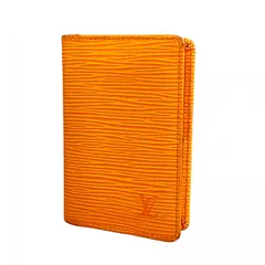 ★SALE【6bd5741-k】ルイヴィトン カードケース エピ オーガナイザードゥポッシュ M6358H マンダリン【中古】レディース