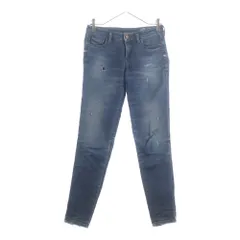 DIESEL (ディーゼル) ダメージ加工 スウェット ジョグ デニムパンツ インディゴ レディース