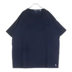 POLO RALPH LAUREN (ポロラルフローレン) ×BEAMS別注 刺繍ロゴ クルーネック 半袖Tシャツ カットソー ネイビー