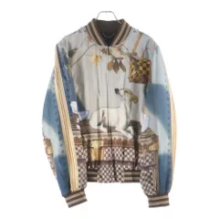 LOUIS VUITTON (ルイヴィトン) 25SS シルクスカーフ 裏地キルティング 総柄スーベニアジャケット マルチカラー RM251MM RCP HSB17Eのサムネイル