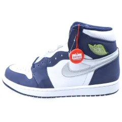 NIKE (ナイキ) Air Jordan 1 High OG CO.JP Midnight Navy エアジョーダン 1 ハイ OG CO.JP ミッドナイトネイビー ハイカットスニーカー US9.5/27.5cm DC1788-100