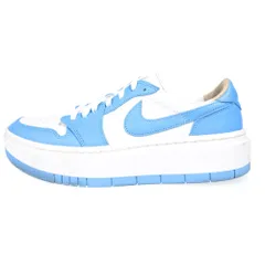 NIKE (ナイキ) WMNS AIR JORDAN 1 ELEVATE LOW ウィメンズ エアジョーダン1 エレベート ロー ローカットスニーカー ホワイト/ブルー US11/5/28.5cm DQ3698-141