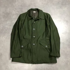 GQ4942◇スウェーデン軍 : 70's ヴィンテージ M-59 フィールドジャケット◇C46◇グリーン系