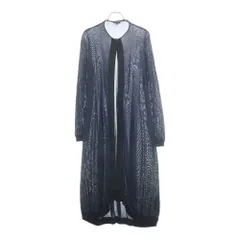 ARMANI (アルマーニ) ロングカーディガン ネイビー カシミアのサムネイル