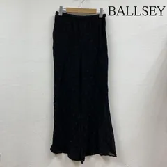 ボールジィ ジャカード ドット フレアパンツ フレアレングス サイドジップアップ 11-04-22-04231 レディース 36 ISItems【USED】【古着】【中古】50116493