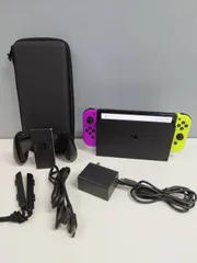 【美品】Nintendo Switch 有機ELモデル HEG-001/2022年製/キャリングケースつき！