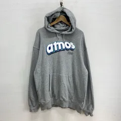 atmos アトモス MA23F-SW056 LOGO Hooded Sweatshirt ロゴ フーデット プルオーバーパーカー スウェット フーディー ロゴ L 10133865のサムネイル