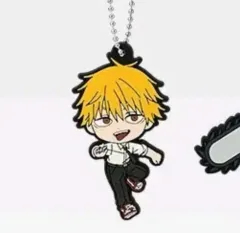 未開封) チェンソーマン 劇場版 レゼ編 I賞 デンジ ラバーチャーム キーホルダー 一番くじ