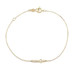 FOREVERMARK フォーエバーマーク プチ ブレスレット K18YG/ダイヤモンド【いおき質店】