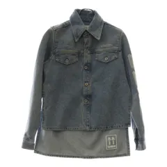OFF-WHITE (オフホワイト) 18AW Denim Jacket デニムジャケット インディゴ レディース OWYD002E18386063のサムネイル