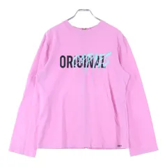 CHRISTIAN DADA (クリスチャンダダ) Original Copies オリジナルコピーズ ロゴ刺?バックジップ長袖Tシャツ ピンクのサムネイル