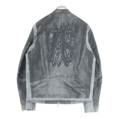 DIESEL (ディーゼル) J‐EVERT グラフィックデザイン ジップアップジャケット ブルゾン グレー