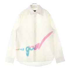LOUIS VUITTON (ルイヴィトン) 21AW End Goal Printed Shirt 長袖シャツ ホワイト RM212 AS1 HLS89Wのサムネイル