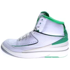 NIKE (ナイキ) AIR JORDAN 2 RETRO エアジョーダン2 レトロ ハイカットスニーカー ホワイト/グリーン US9/27.0cm DR8884-103