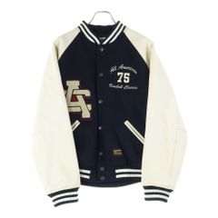 希少】AKADEMIKS アカデミクス スタジャン ネイビー bboy XL - メルカリ
