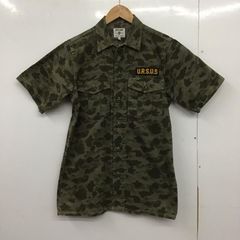 A BATHING APE ア ベイシング エイプ カモ迷彩半袖シャツ Mサイズ