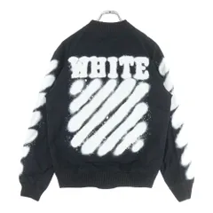OFF-WHITE (オフホワイト) 17SS Spray Varsity Jacket スプレーロゴ ボンバージャケット ブラックのサムネイル