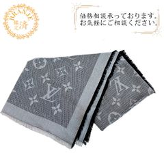 ルイヴィトン LOUIS VUITTON ショール・モノグラム 大判ストール