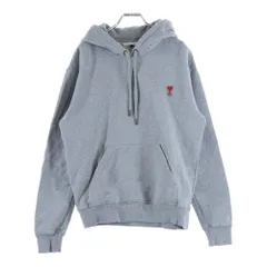 AMI Alexandre Mattiussi (アミアレクサンドルマテュッシ) Hoodie ロゴワッペン プルオーバースウェットパーカー フーディー グレー P20HJ008.730のサムネイル