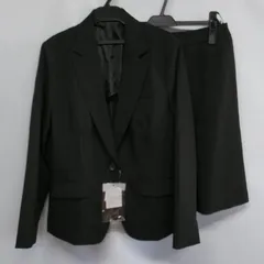 レディース　スーツ　ジャケット　スカート　黒　大きいサイズ　17ABR80  ☆KP-045☆