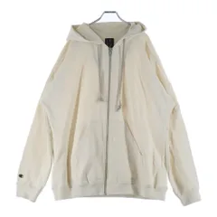 Rick Owens (リックオウエンス) 24SS ×Champion Jumbo Jason Hoodie チャンピオン ジップアップスウェットパーカー フーディー ベージュ CM01D0463-CHFE