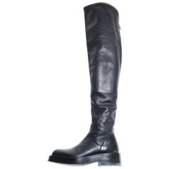 ANN DEMEULEMEESTER レザーブーツ 38 - メルカリ