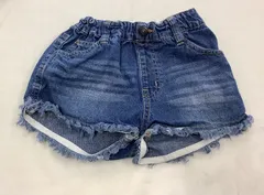 【110㎝】デニムショートパンツ