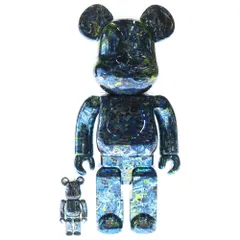 BE@RBRICK (ベアブリック) Jackson Pollock Studio CHROME Ver.100