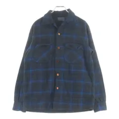 PENDLETON (ペンドルトン) 50-60S VINTAGE WOOL CHECK L/S SHIRT ウール チェック 長袖 シャツ ブルー/ブラウン/グリーンのサムネイル