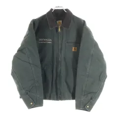 CARHARTT (カーハート) 10S DETROIT JACKET 15年 メキシコ製 企業刺しゅう デトロイト ダック ジャケット モス カーキのサムネイル