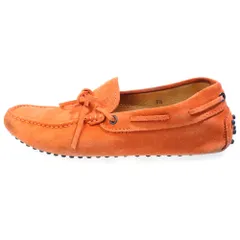 TOD'S (トッズ) Gommino ゴンミーニ スウェード モカシン ドライビングシューズ ドレスシューズ オレンジのサムネイル