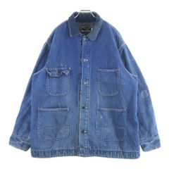 SEEALL デニム カバーオール ジャケット ダメージ加工 ドッキング