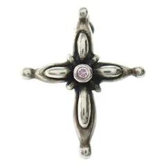 ARPEGE (アルページュ) Cross Top クロスモチーフ ジルコニア ペンダントトップ シルバー