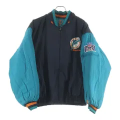 VINTAGE (ヴィンテージ) 90S NFL DOLPHINS ドルフィンズ REVERSIBLE PUFF JACKET リバーシブル 中綿ジャケット グリーン/ブラックのサムネイル