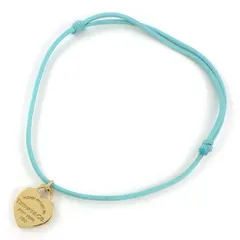 ティファニー Tiffany & Co. ブレスレット リターン トゥ ハート タグ 74856845 オンライン限定 K18YG ティファニーブルーコード 【中古】