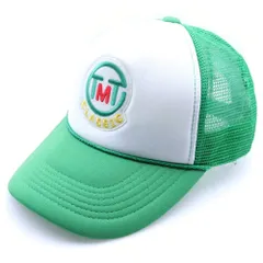 T.M.T (ティーエムティー) CIRCLE LOGO MESH CAP TAC-S23CL01 サークルロゴ メッシュキャップ グリーンのサムネイル