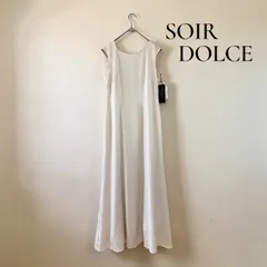 SOIR DOLCE 東京ソワール フォーマルドレス ロングワンピース ピンクベージュ パーティードレス レディース