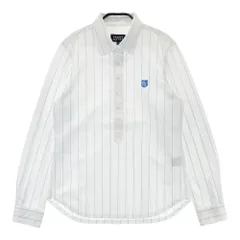 サイズ：2 PEARLY GATES パーリーゲイツ  長袖ポロシャツ ストライプ柄 ホワイト系 [240101645319] ゴルフウェア レディース ストスト