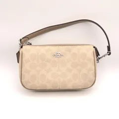 【中古】COACH シグネチャーハンドバック CW426 ベージュ コーチ[17]