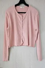 新品・ 또또 단추・ピンクカーディガン