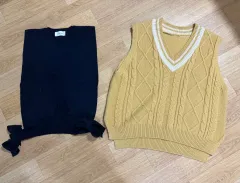 ニット ベスト 2枚 セット まとめ売り