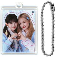 [중고] 키 홀더 레이 & 리즈 찍어 내린 포토 아크릴 키 홀더 [IVE FROM STARSHIP ENTERTAINMENT WITH AMUSE]