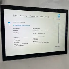 【中古】HP タブレットPC Elite x2 1013 G3 / 13型 / 第8世代Core i5 / 8GB /ノーストレージ/ Webカメラ / 顔認証 / Wi-Fi、Bluetooth OSなしのサムネイル