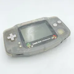 【中古】本体）【ジャンク】任天堂/ゲームボーイアドバンス ミルキーブルー/AGB-001/※蓋無し・液漏れ痕あり[6]