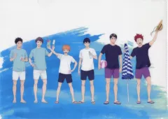 【中古】クリアファイル 集合 オリジナルA4クリアファイル 「ハイキュー!!×ファミリーマート」 対象商品購入特典 第1弾