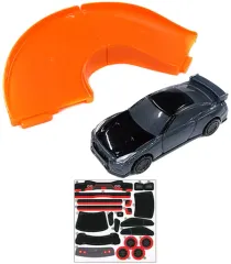 【中古】ハッピーセット カーブ道路＆日産 GT-R NISMO 2022 モデル 「トミカ 第2弾」 ハッピーセット