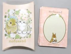 [중고] 노트 메모장 냥코 & 토끼 메모 세트 문구 어소트 [이치 반 쿠지 mofusand ~Classy Tea Time~] F상