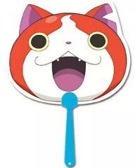 【中古】うちわ(キャラクター) ジバニャン(フェイス) ダイカットうちわ 「妖怪ウォッチ」