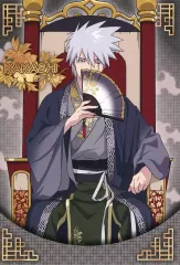 【中古】ポストカード はたけカカシ 玉座ver. ポストカード 「NARUTO -ナルト- 疾風伝 グッズフェア in アニメイト」 対象商品購入特典