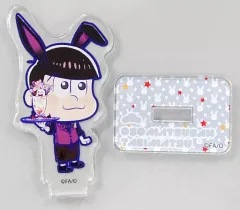 【中古】アクリルスタンド・アクリルパネル 松野トド松(六兎館と春の幻) 「おそ松さん ～ニートの生きざま展～ おそ松さんのニートスゴロクぶらり旅’20 トレーディングアクリルスタンディ」